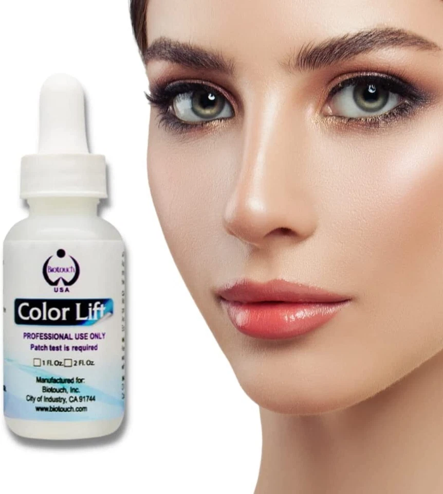 Removedor de tinta de pigmento no deseado Biotouch COLOR LIFT Microblading 1 oz Foto 4 de 4