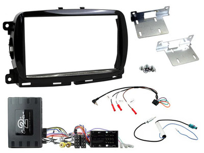 Connects2 CTKFT33 Fiat 500 2015-2021 Double DIN Fitting Kit Facelift Model Only