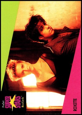 1991-92 Super Stars MusiCards #93 Roxette - FREE SHIPPING!