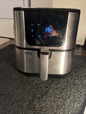 TESTED AND WORKING Lloytron Health Kick 5.5Litre Digi-touch Air Fryer
