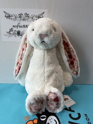 Jellycat Blossom Cream Bunny Berry Medium - NWT and bag | eBay