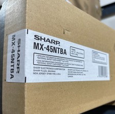 Genuine Sharp MX-45NTBA Black Toner. Brand New Sealed, We Ship Fast
