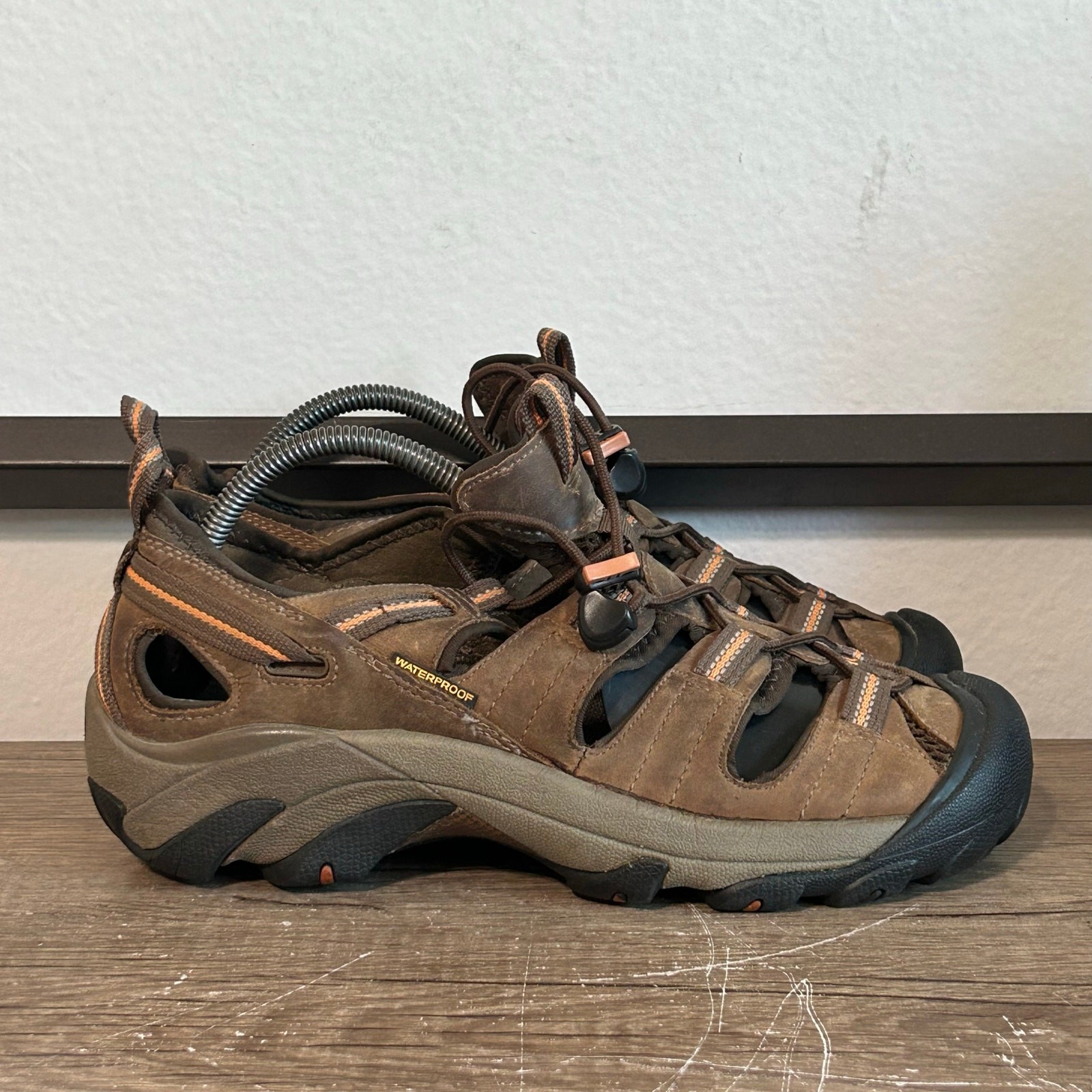 Scarpe da trekking Keen Arroyo ll da uomo outdoor impermeabili taglia 8 marroni