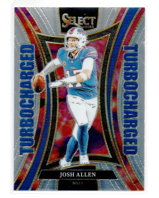 2024 Panini Select Josh Allen Turbocharged #18 Bills