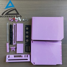 For Nintendo Wii Purple Replacement Console Shell Housing Transparent