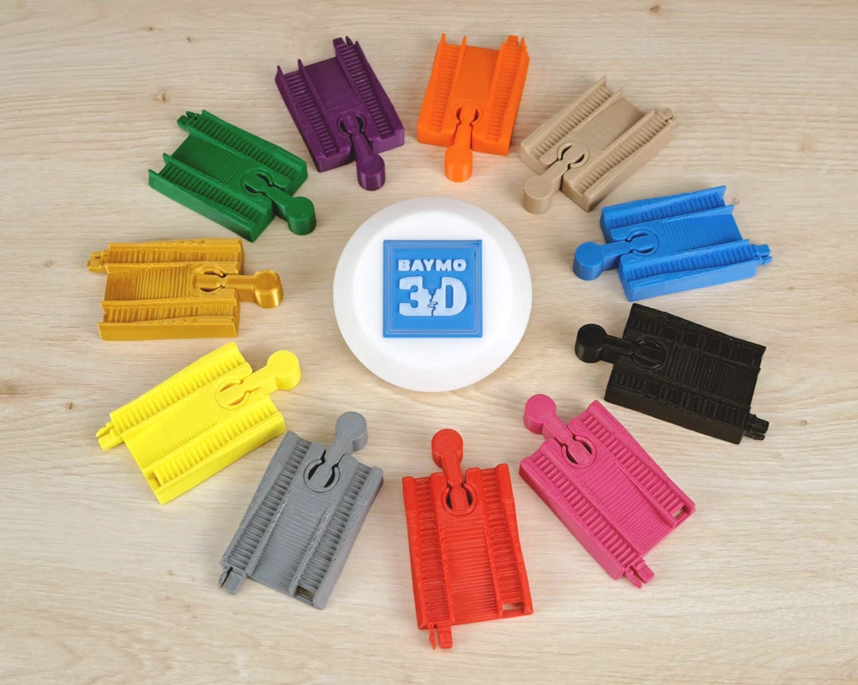 Thomas Trackmaster 2014> to Wooden Track Adapters x2 - Various Colours Available — 第 2/4 张图片