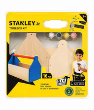 Stanley Jr. Toolbox Kit 16 pcs Kids Pretend Play Tool Set Age 5 