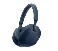Sony WH-1000XM5 Premium Noise Cancelling Wireless Headphones, Midnight Blue