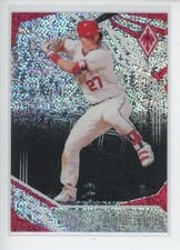 MIKE TROUT 2019 PANINI PHOENIX #8  WHITE SPARKLE SP SSP ANGLES
