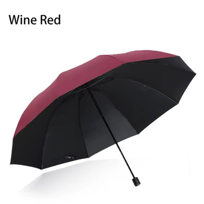 Super Large Folding Umbrella Men Women Windproof Sun Rain Protector Umbrellas