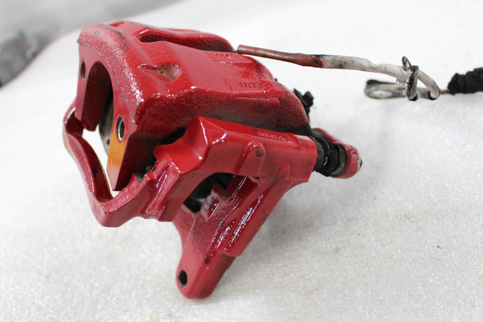 Lamborghini Urus, LH, Left, Rear Brake Caliper, Fire Dmg, Used, P/N 4ML615403D