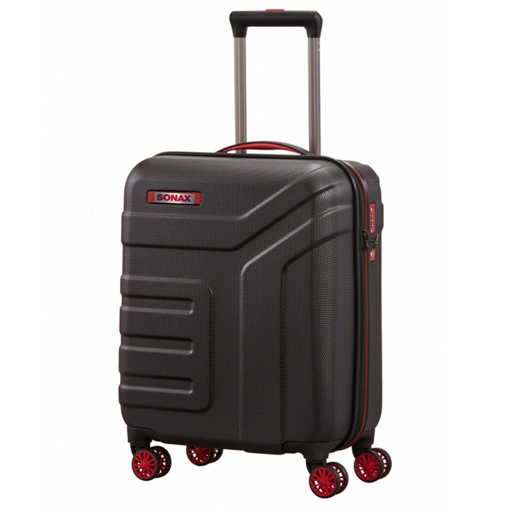 Maleta rígida Travelite Vector 4 ruedas Trolley S 40L negra edición Sonax