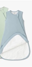 Supersoft Sleep Sack 1.0 TOG, Premium Bamboo Viscose Baby Sleeping Bag, 2-Way...