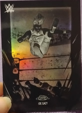 Topps Chrome WWE Joe Gacy NXT Negative refractor Wrestling Card #153 (2022)
