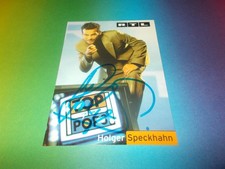 Holger Speckhahn TV RTL signed autograph on autograph card