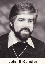 John Bröcheler, signierte Portrait Autogramm...