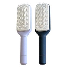 Retractable Bristle Hair Brush Self-Cleaning Massage Anti-Static Hair Combs