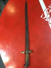 Civil War Zouave Bayonet for Remington Model 1862 Rifle, Original,