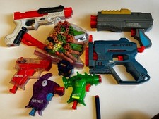 Nerf Fortnite and Elite 2.0 Blaster Toy Bundle with Foam Darts and Accessories