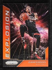 2016-17 Panini Prizm Explosion Orange Prizm 28/49 DeMar DeRozan #12 00ur