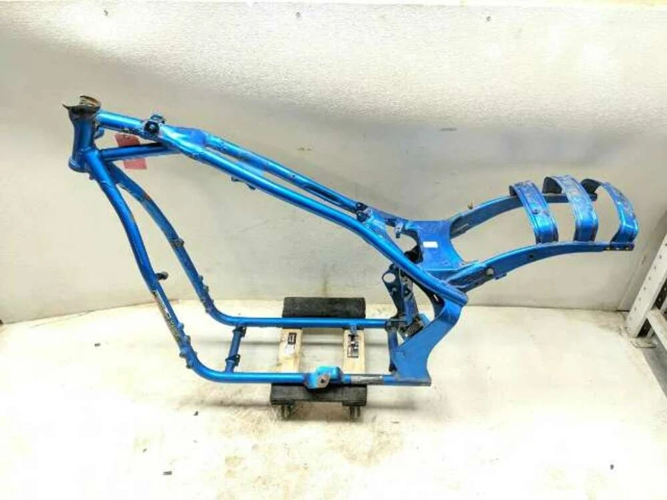 10 Honda Fury VT1300 CX Main Frame Chassis DAMAGED SLVG - Image 2 of 4