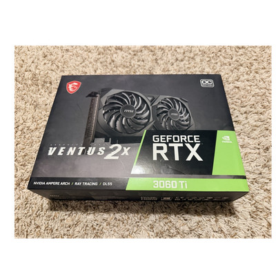 MSI NVIDIA GeForce RTX 3060 Ti Ventus 2X OC Ray Tracing DLSS Fan Graphics Card