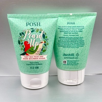 Lot of 2 Perfectly Posh PEAR'D UP Hand Cream BFYHC *SEALED* Bourbon Sugar Pear