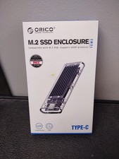ORICO M2 SSD Enclosure Type C Transparent Shell M2 NVMe NGFF SSD Case TCM2 CM2