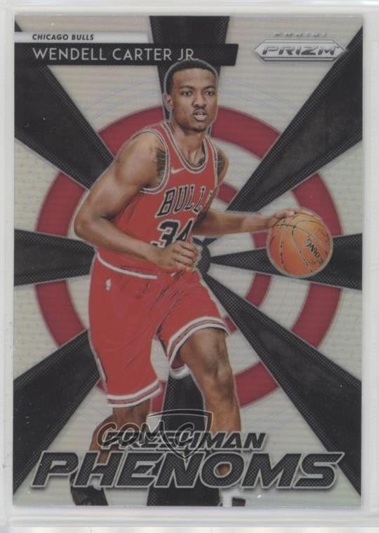 2018-19 Panini Prizm Freshman Phenoms Silver Prizm Wendell Carter Jr #19 18ms