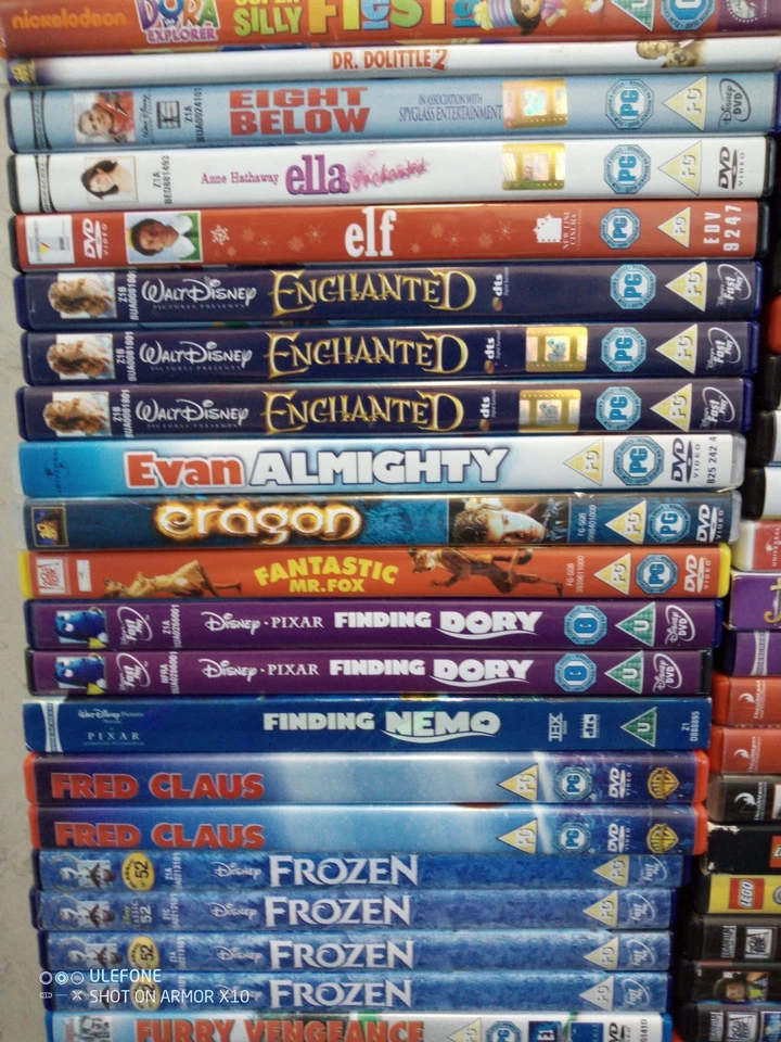 Kids DVD Multi Listing Film TV Childrens No Case Bundle Up Disney All £1 Each - Image 4 of 4