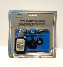 Vintage Realistic - 3 Way Cassette Cleaner No.44-1163