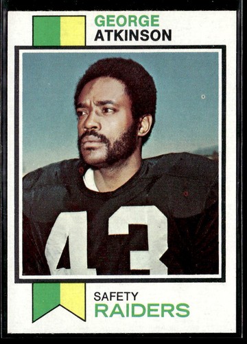 George Atkinson #187 1973 Topps card