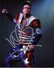 * VANILLA ICE * signed 8x10 photo * ICE ICE BABY * COA *