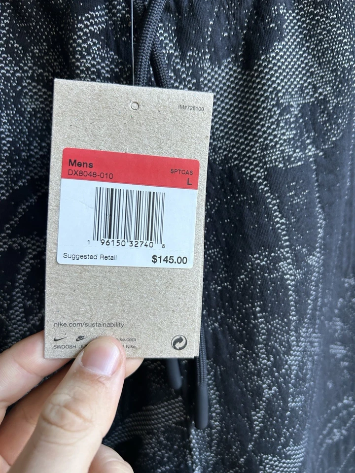 Pantalones de chándal Nike Sportswear Tech polar Therma-FIT ADV DX8048-010 $145 talla L nuevos con etiquetas Foto 3 de 4