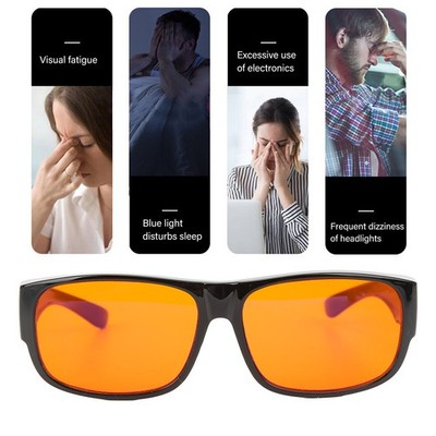 Blue Light Blocking Glasses Powerful Professional Filter Prevent Gaming Fatigue
