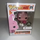 Funko Pop! 878 Kid Buu Kamehameha Glow Chase Dragon Ball Galactic Toys Exclusive