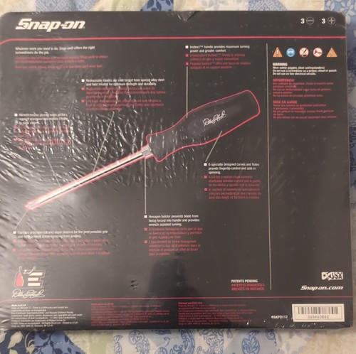 Dale Earnhardt Snap-on Six-piece Signature Edition Screwdriver Set - Picture 2 of 5
