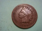 1896 Indian Head Penny IHP in Good Condition - actual coin in photo