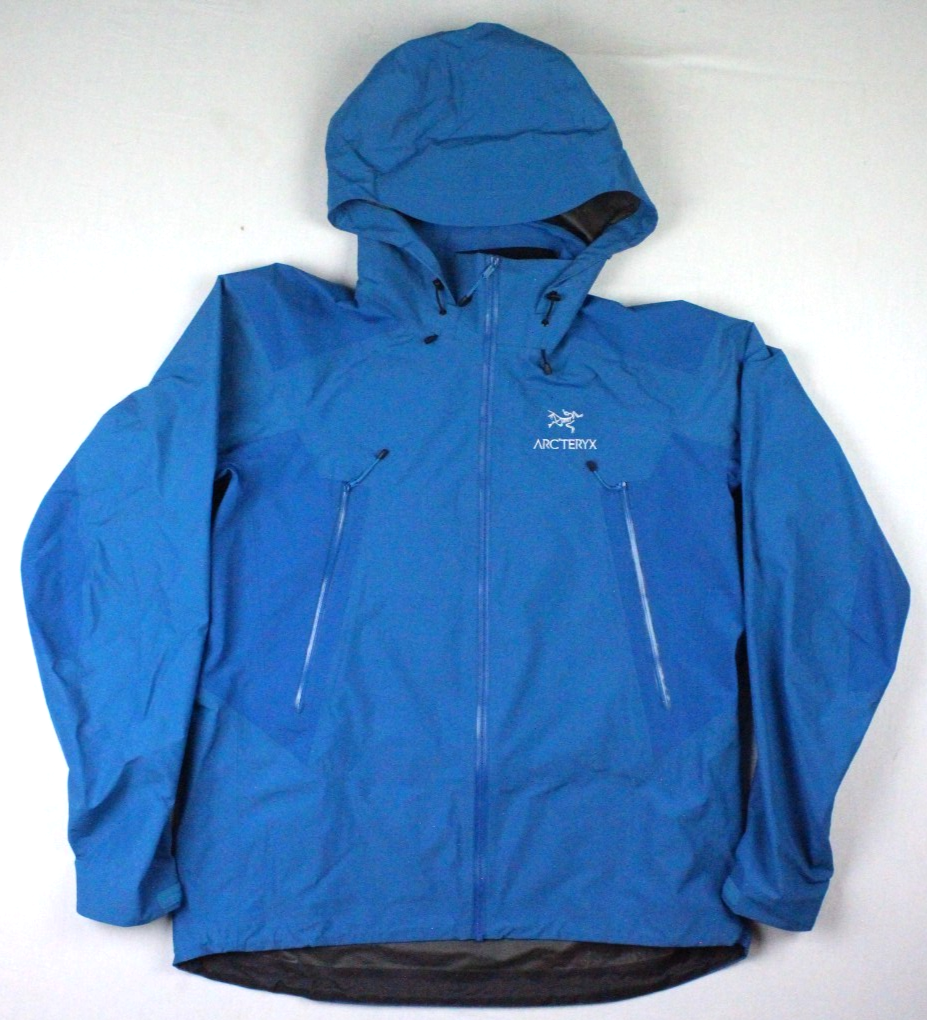 Arc'teryx Beta AR Gore Tex Shell Giacca Impermeabile con Cappuccio Uomo XL Blu EX!!