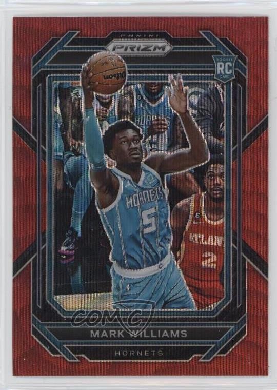 2022-23 Panini Prizm Ruby Wave Prizm Mark Williams #257 5ub