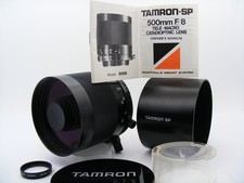 Tamron 500mm f8 SP Mirror lens Macro function 55B No 103105 Mount Adaptall 2