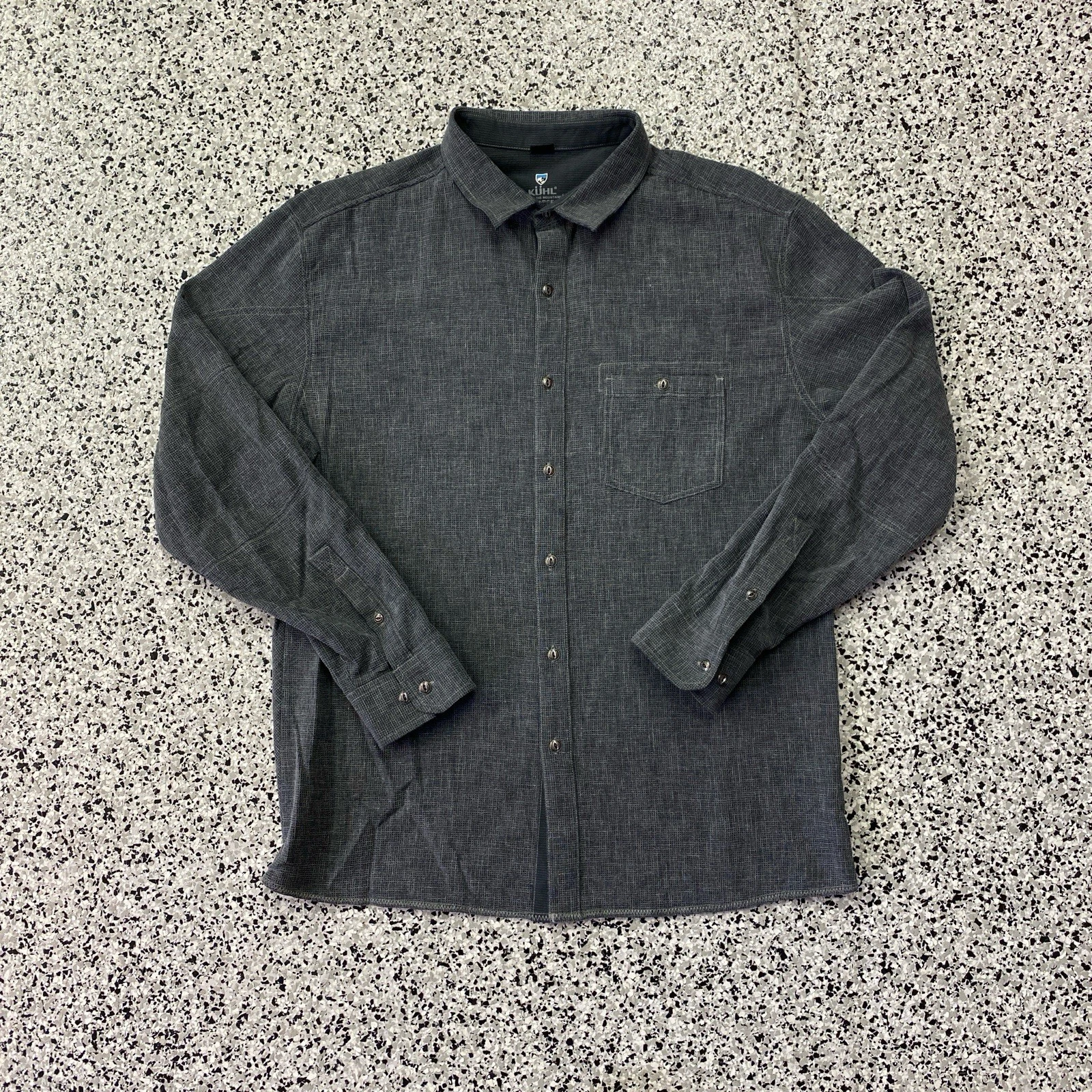 Kuhl Men's Gray Long Sleeve Shirt Size XL Outdoor Hiking Camping Fishing
Opens in a new window or ta