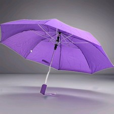 Weather Station, Umbrella Auto Fldng Slds, 1-Each 31 Inches Kid Size Purple
