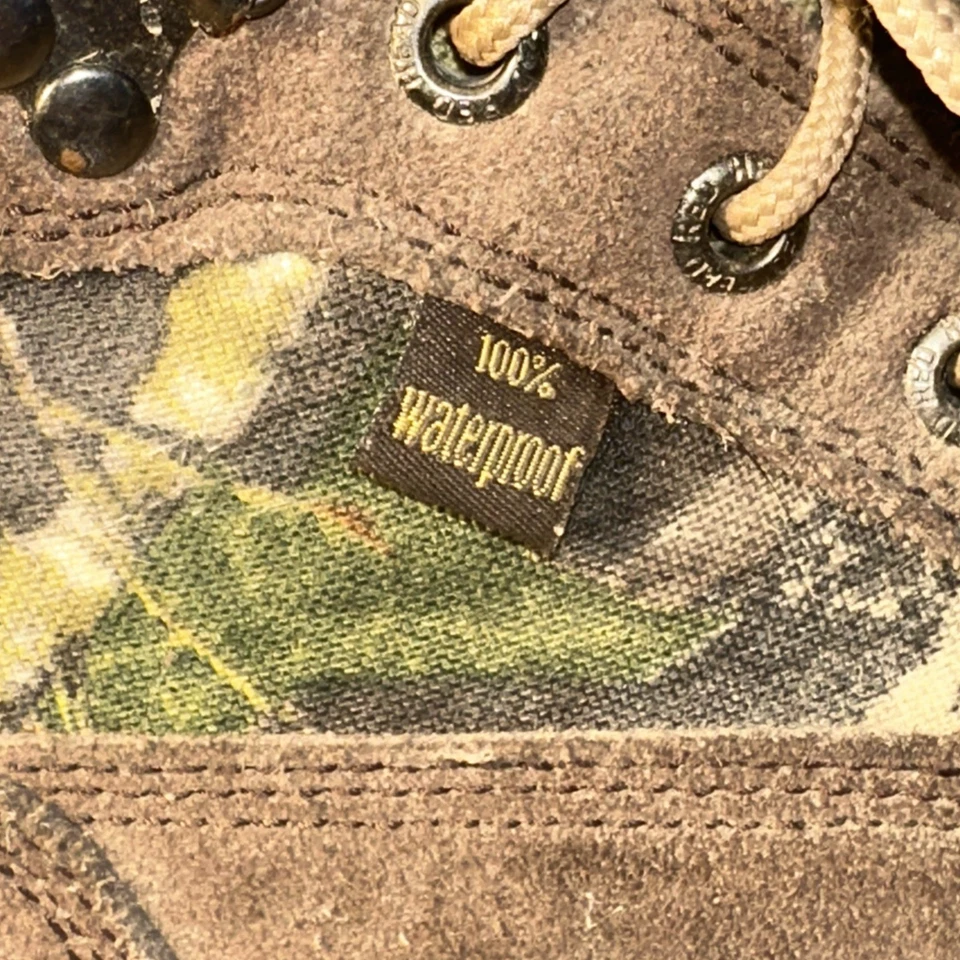 Redhead Hunting Boots Boys Mens 6 M Brown Camouflage Waterproof 600 Thinsulate - Image 3 of 4