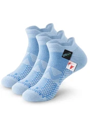 Diabetic Ankle Socks for Men Women, COOLMAX LYCRA Moisture-Wicking Non-Bindin...