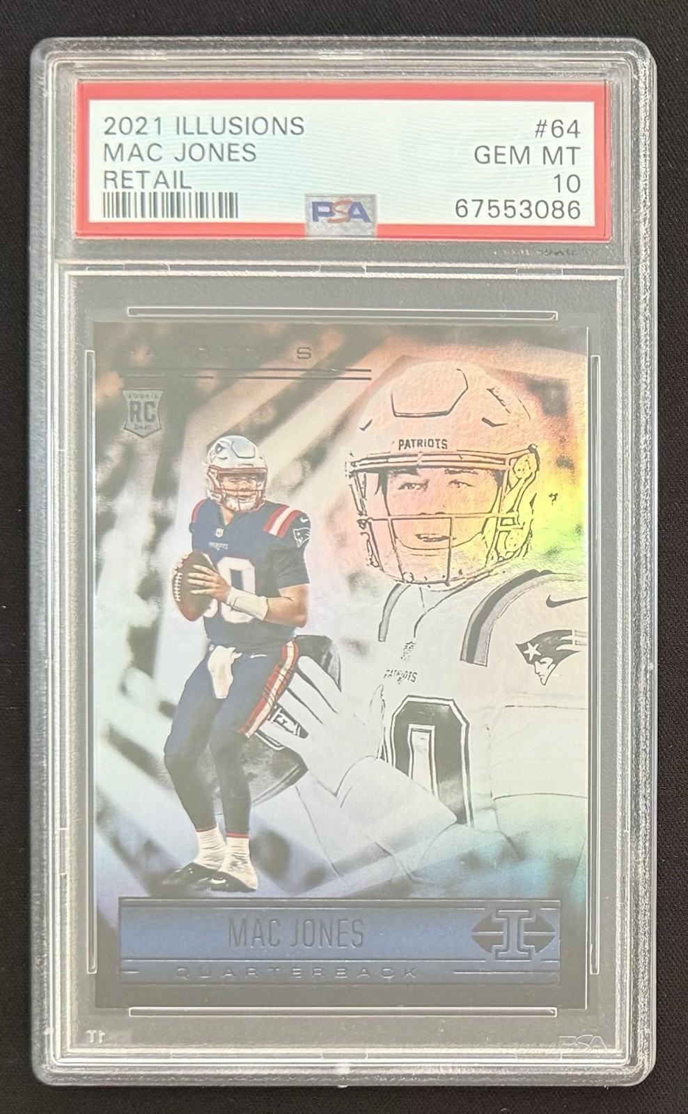Mac Jones Panini Illusions #64 Retail
