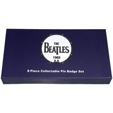 The Beatles 1965 Pin Badge Set One Size
