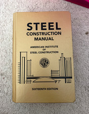 Steel Construction Manual 16th Edition Hardco...