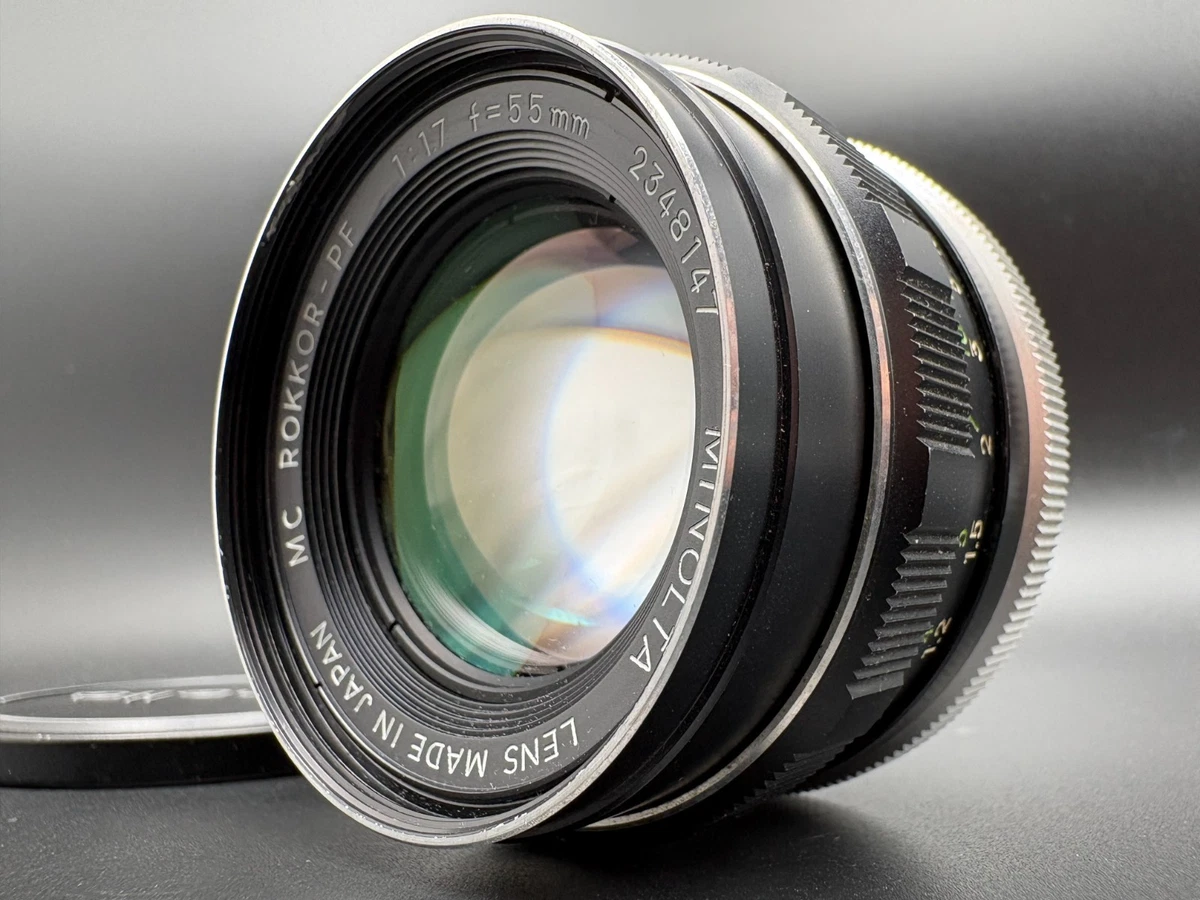 Minolta Rokkor PF 55mm Camera Lenses for sale | eBay
