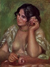 031 Pierre A Renoir - Gabrielle With A Rose 1911 - Gicl e Fine Art